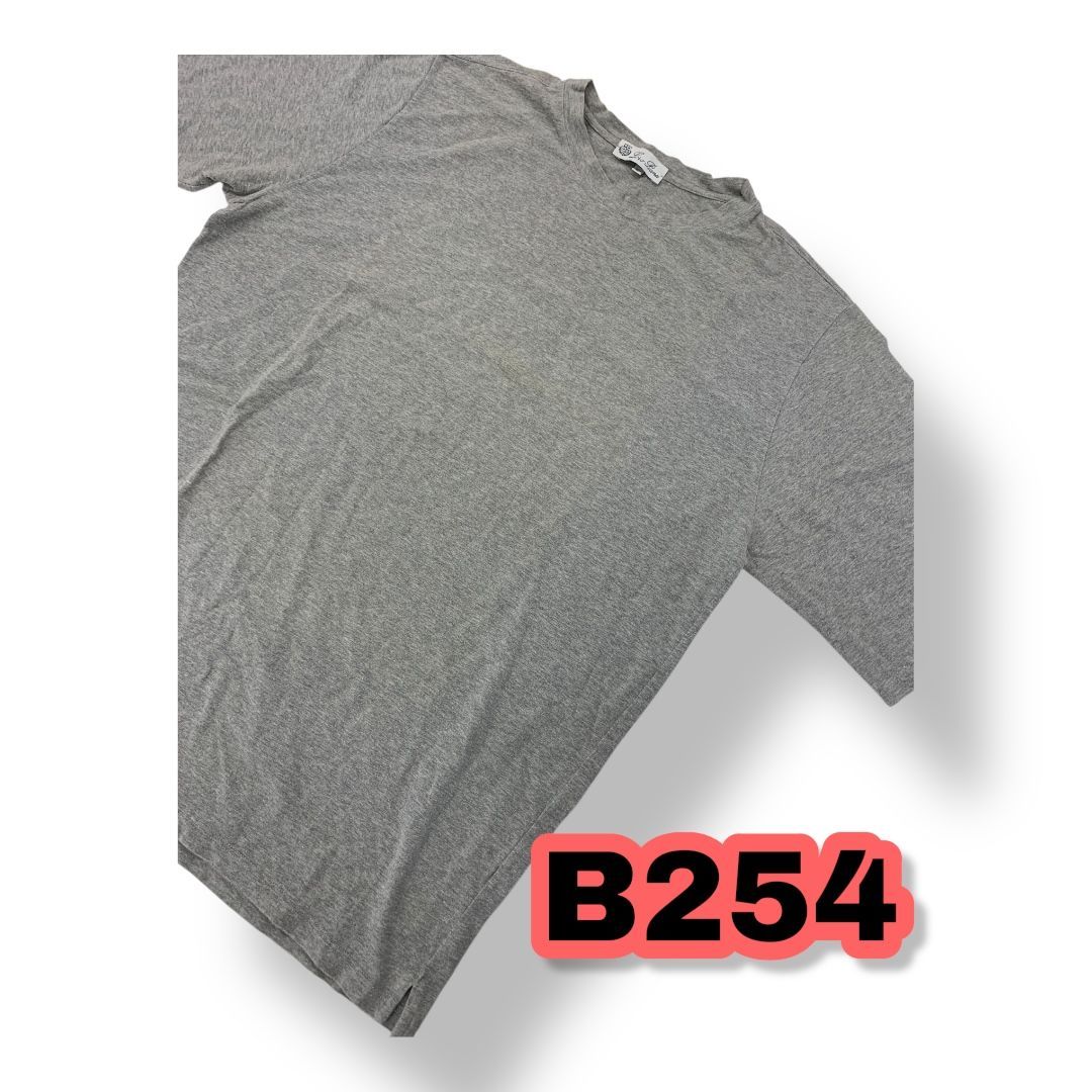 Lolo piana ロロピアナ Tシャツ グレー サイズL 管理B254