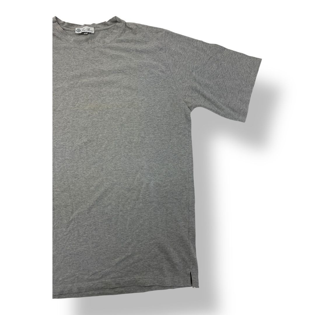  Lolo piana ロロピアナ Tシャツ グレー サイズL 管理B 254 半袖(Tシャツ) Tシャツ カットソー