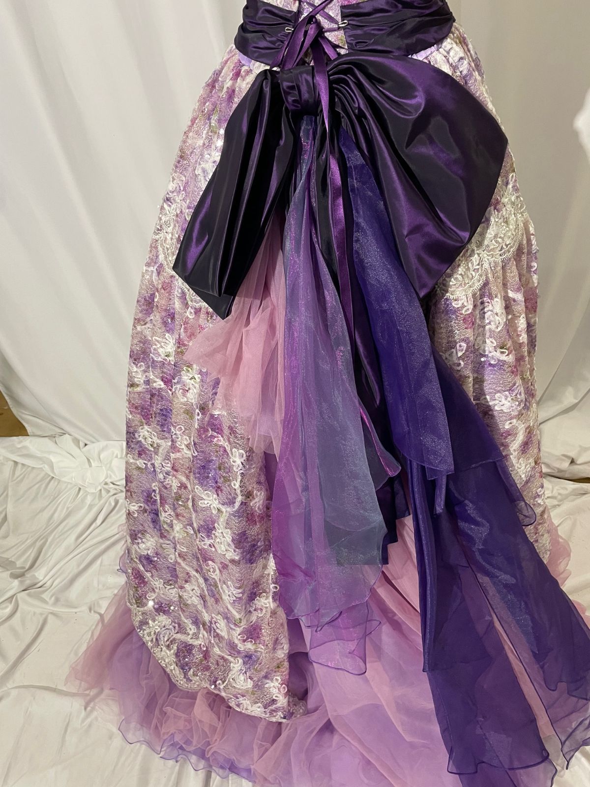 お色直し ロングドレス