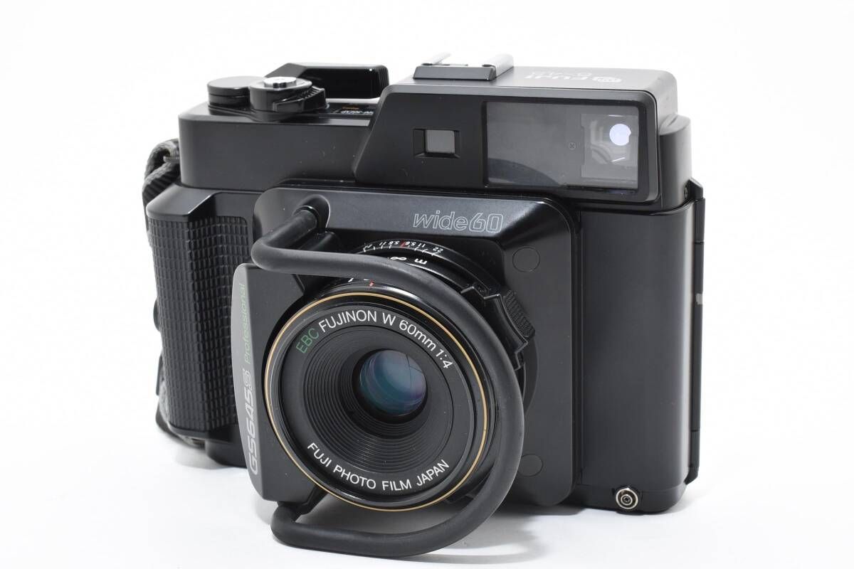 動作品 富士フイルム FUJI GS 645 S Professional Wide 60 中判フィルムカメラ L 48 6402