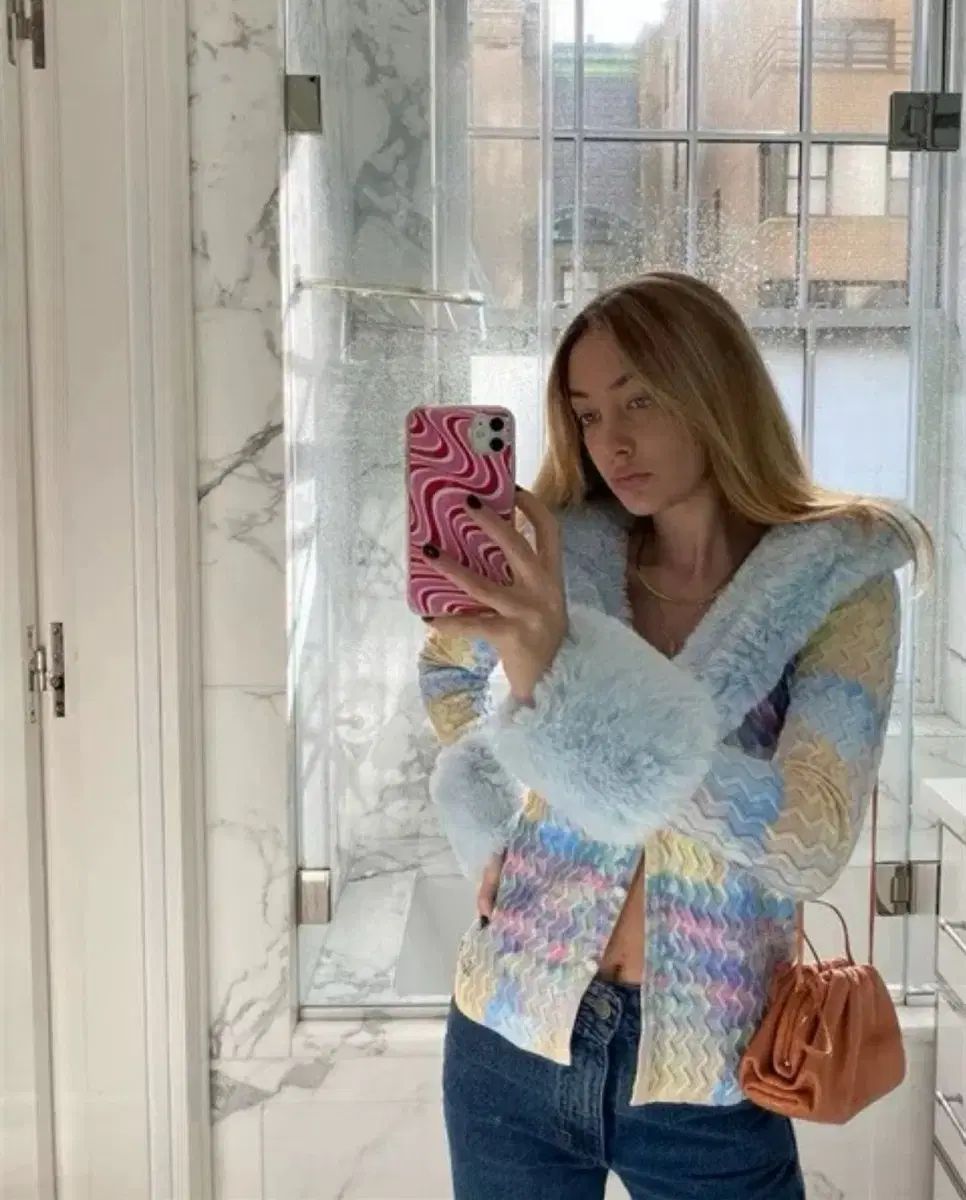 ハウス OF サニー ファー カーディガン