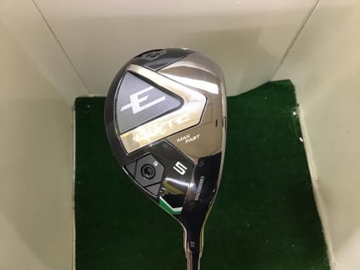 キャロウェイ ELYTE MAX FAST U5 ユーティリティ UT LIN-Q GREEN 40 for CW ELYTE UT フレックスR メンズ 男性用 右利き 右用 Aランク ゴルフクラブ