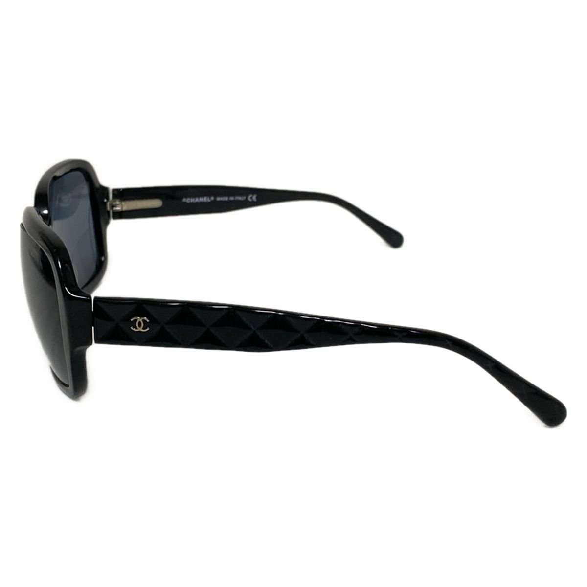 CHANEL シャネル サングラス - 5124 黒 マトラッセ ココマーク