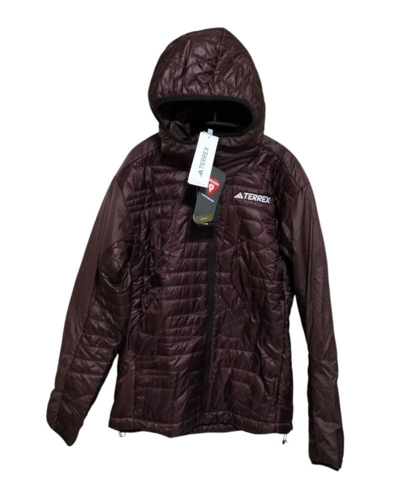 adidas テレックス 軽量パッカブルジャケット S ブラウン