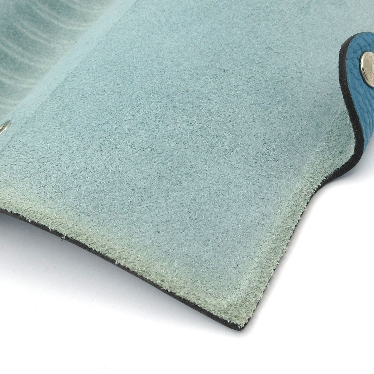 2025品質保証新品! HERMES エルメス 手帳 ユリスPM ブルージーン シルバー金具