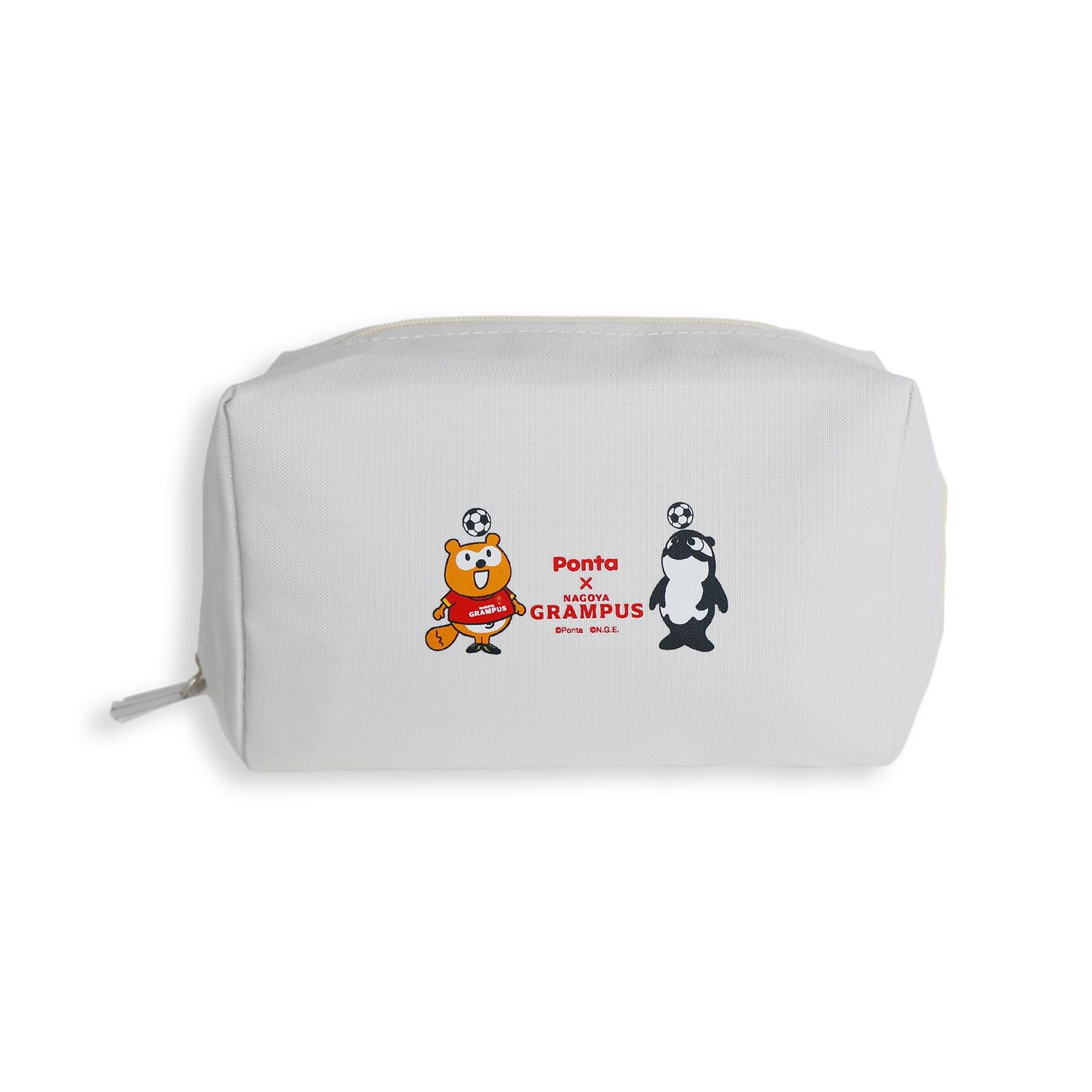 新品 グランパスポンタ×グランパスくん コラボ スクエアポーチ