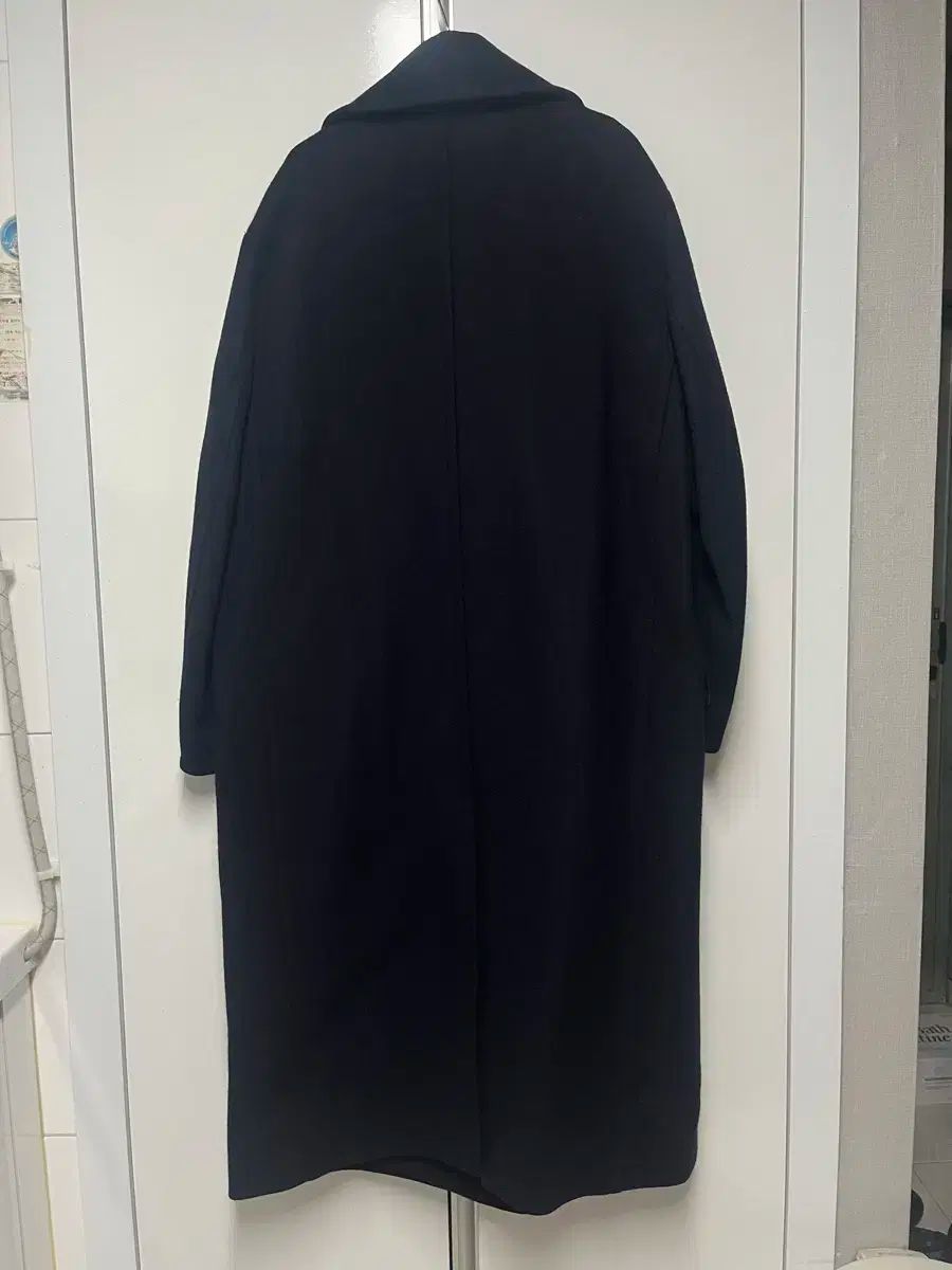 LOW CLASSIC ロウ クラシック オーバーサイズ ネイビー ダブル ロング コート