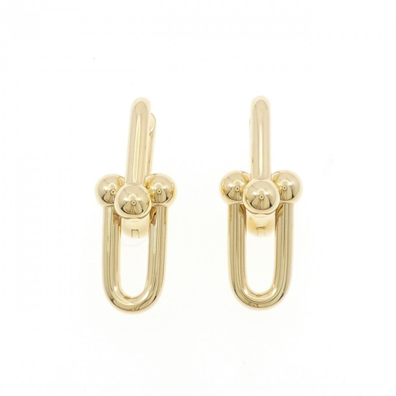 極美品 ティファニー ハードウェア　リンクピアス 新品】ティファニー ハードウェア リンク ラージ ピアス ティファニー