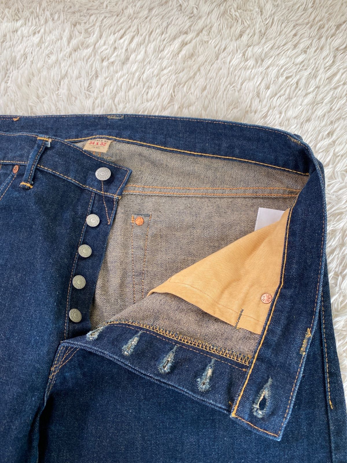 美品！RRL ダブルアールエル ラルフローレン デニムパンツ スリム