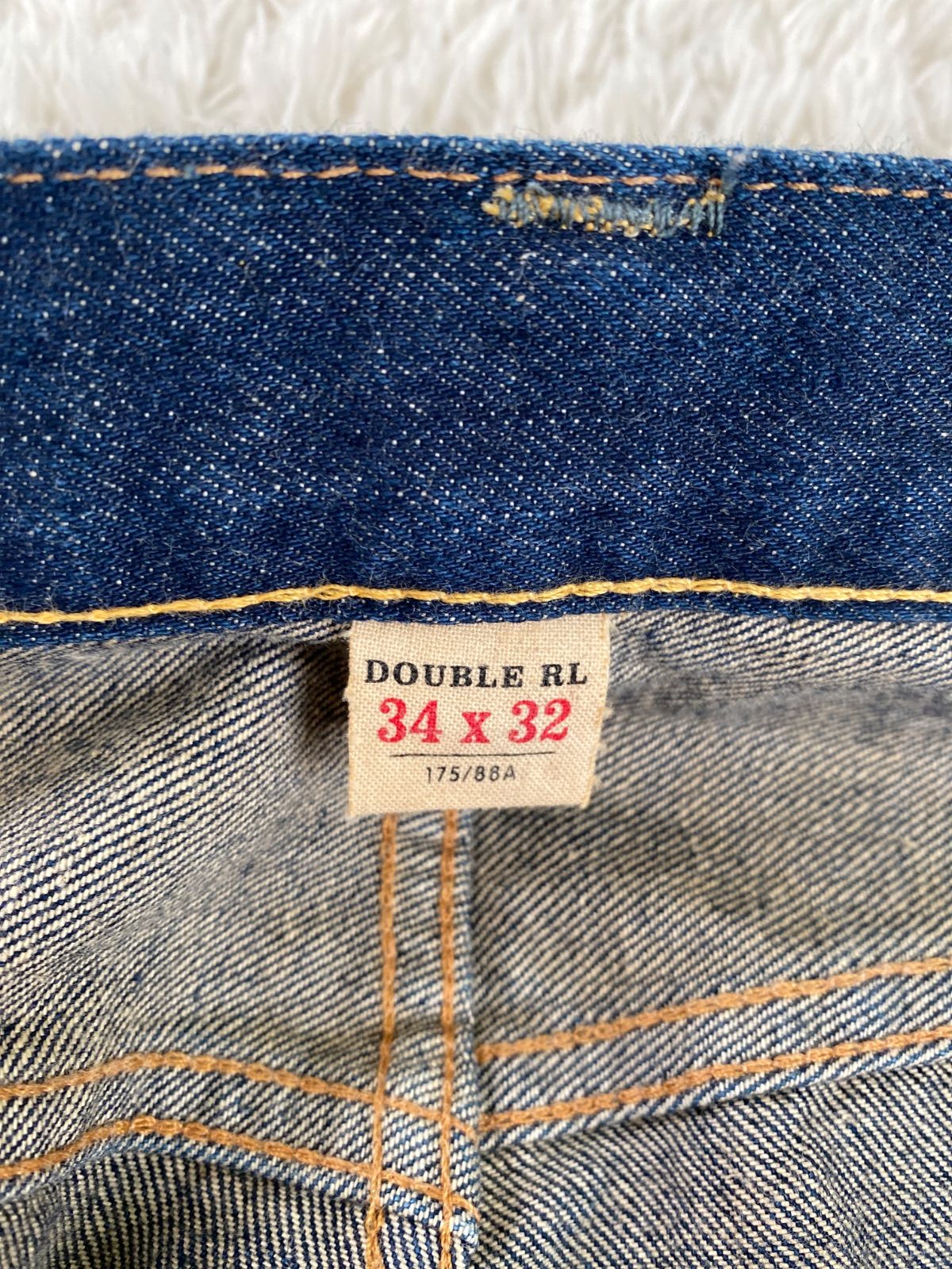 メンズ 美品！RRL ダブルアールエル ラルフローレン デニムパンツ 
