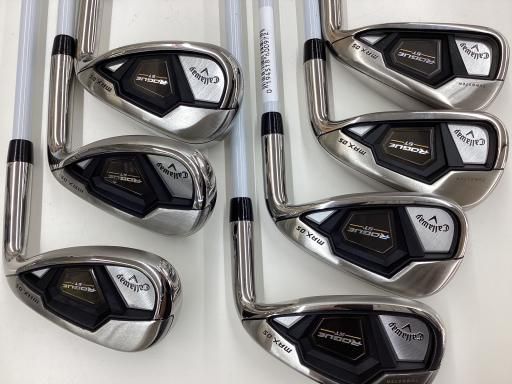 キャロウェイ ROGUE ST MAX OS 7 S アイアンセット IR 特注シャフト フレックスその他 メンズ 男性用 右利き 右用 Bランク ゴルフクラブ