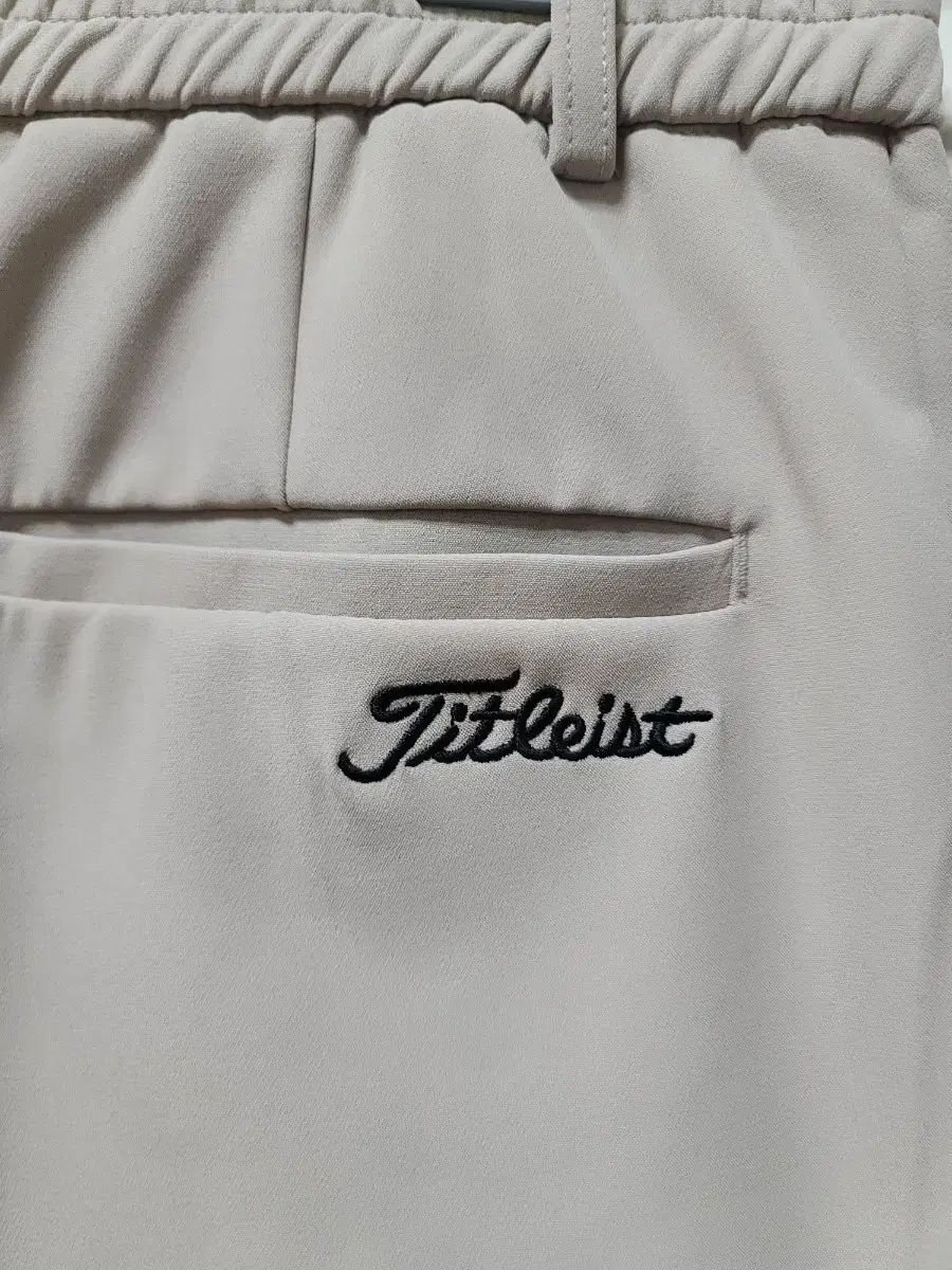 Titleist タイトリスト ゴルフ 起毛パンツ アイボリー
