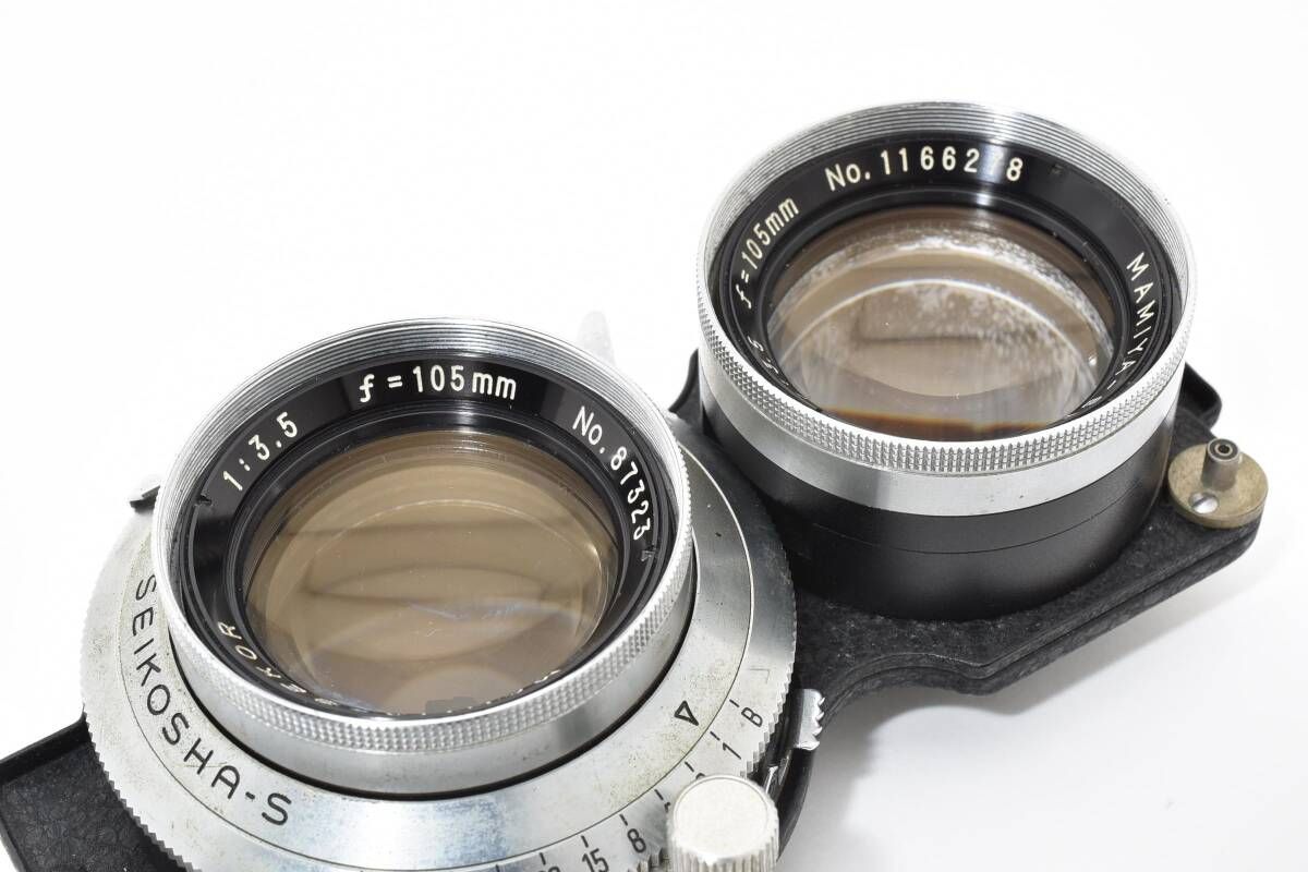 ☆良品☆ マミヤ MAMIYA-SEKOR 105mm F3.5 C220 C3 C33 C330用 ☆ L33