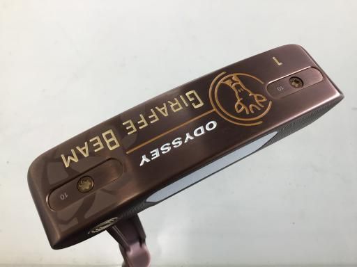 今がお得！ オデッセイ GIRAFFE-BEAM 1 34インチ パター PT STROKE LAB 90 スチール フレックスその他 メンズ 男性用 右利き 右用 Bランク ゴルフクラブ 引き寄せる