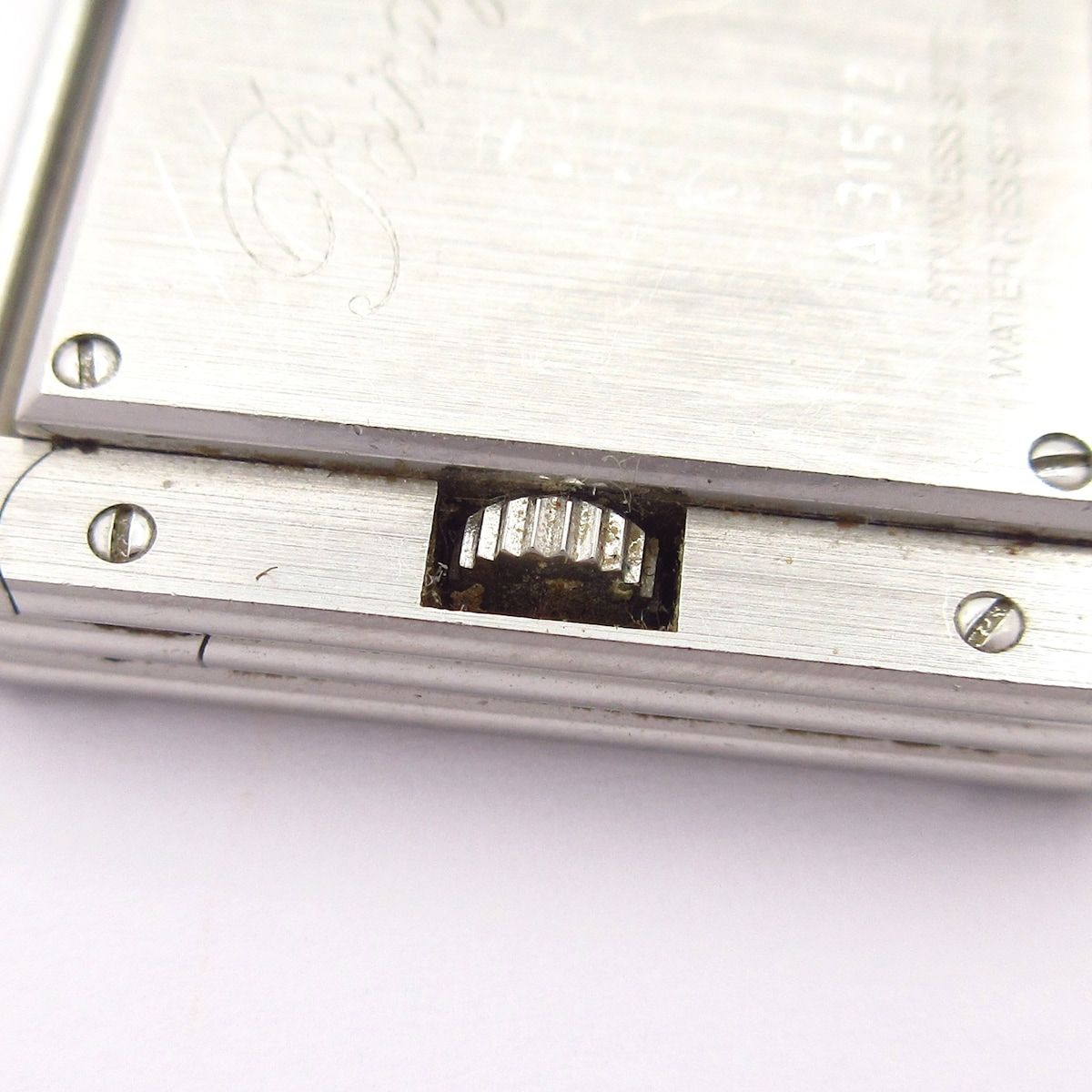 レディース シェル文字盤