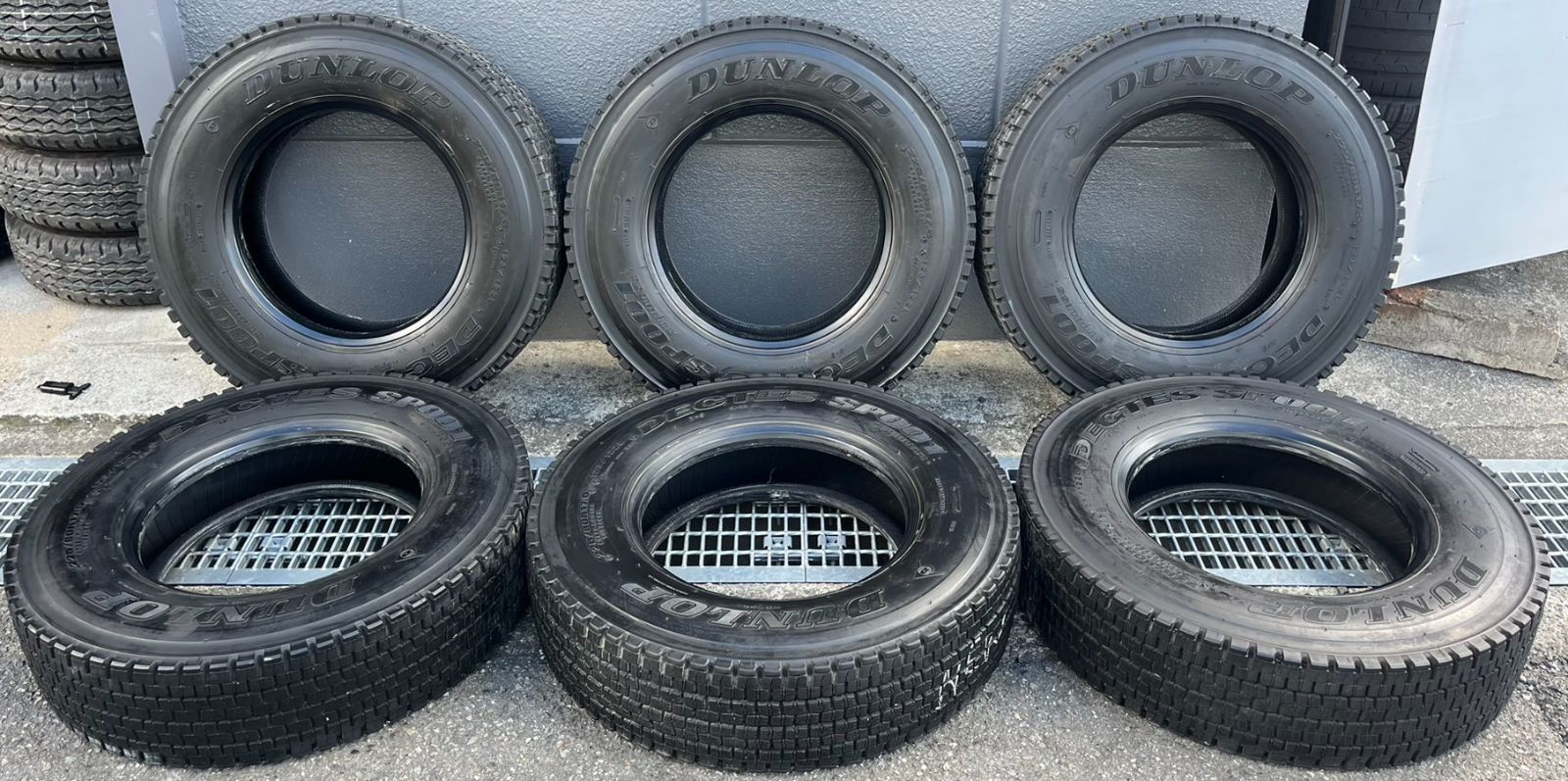 2020年製 ダンロップ DUNLOP DECTES SP001 スタッドレス 225|80R17.5 123|122L 6本 送料無料 h_600