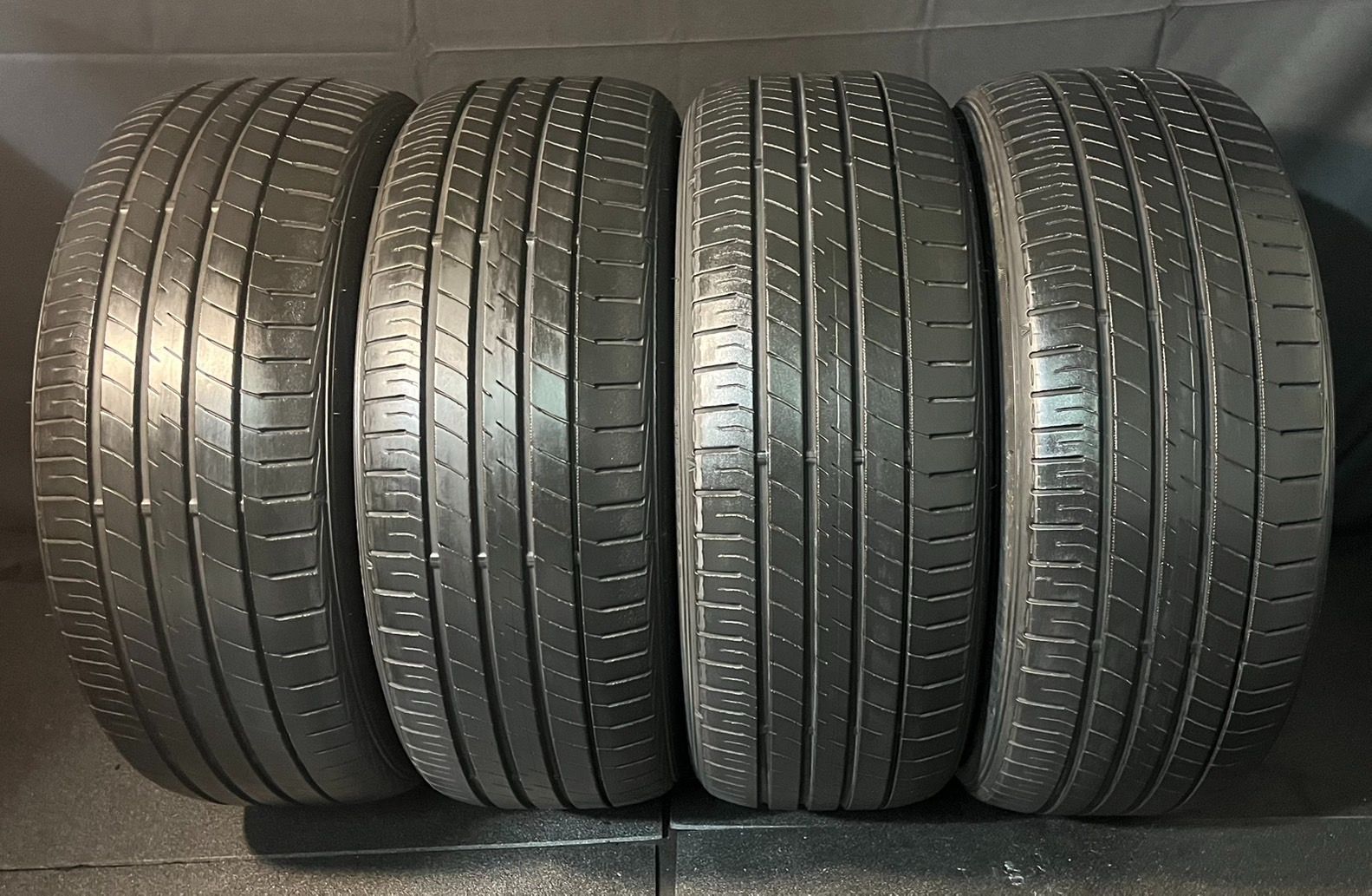 2019年製 約7.5～7.7分山 ダンロップ DUNLOP ルマン LE MANS V 215|45R18 4本 送料無料 h_601
