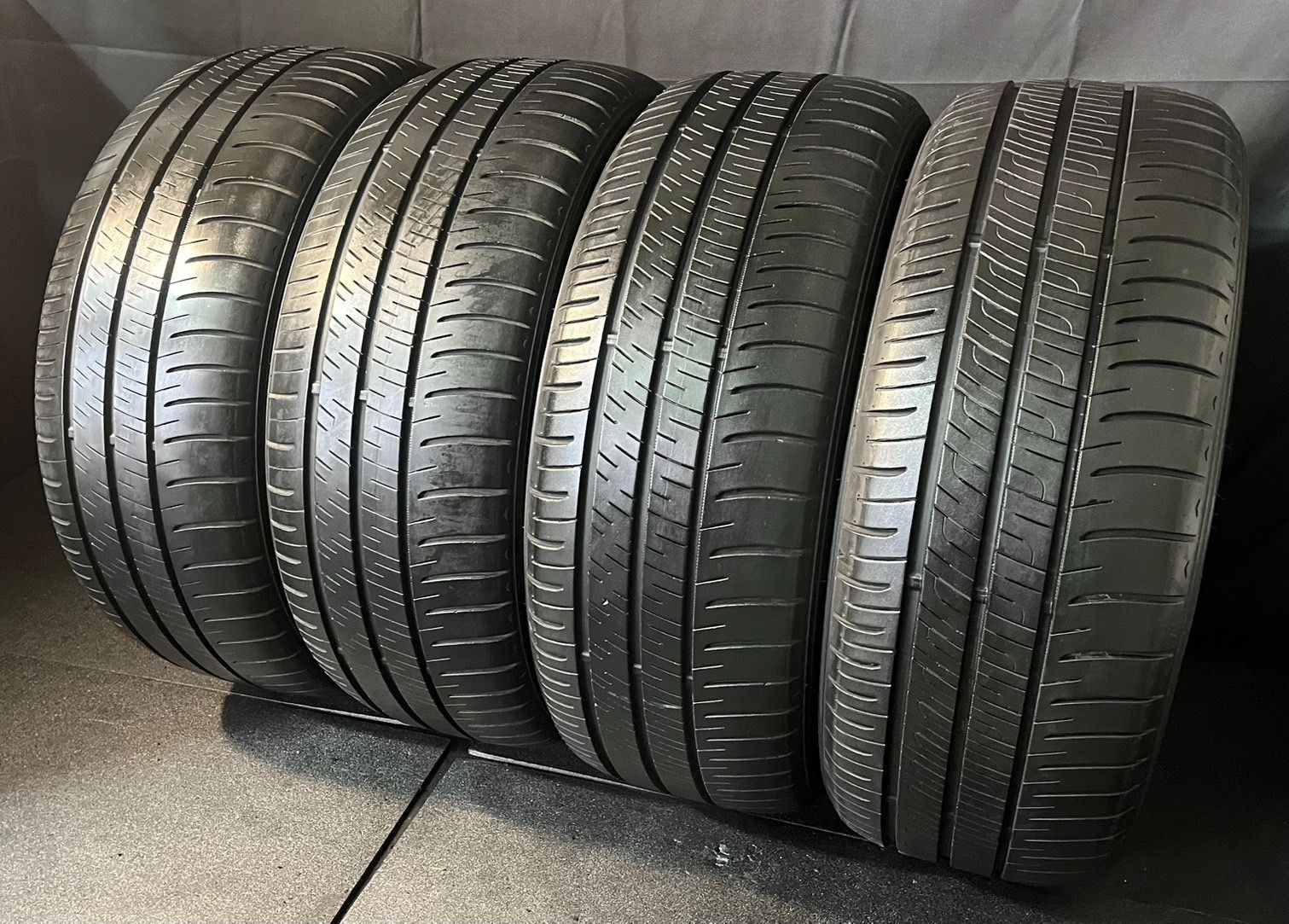 2025|2025年製 約7.7～9.8分山 ダンロップ DUNLOP エナセーブ ENASAVE RV505 225|50R18 4本 送料無料 h_602