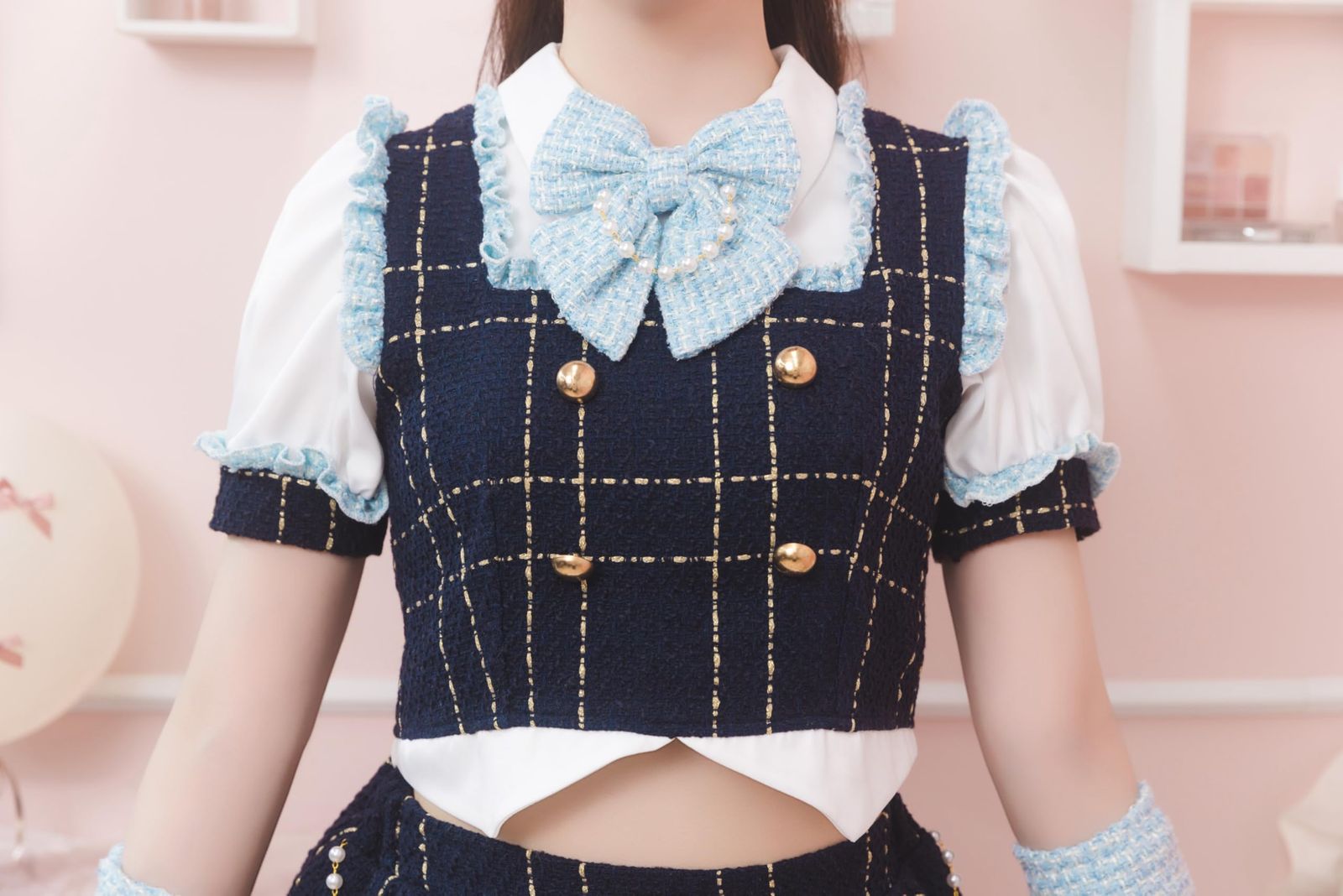 クリアストーン Clearstone リリカルパレット コスプレ ハロウィン エコリエールキャット レディース ブルー