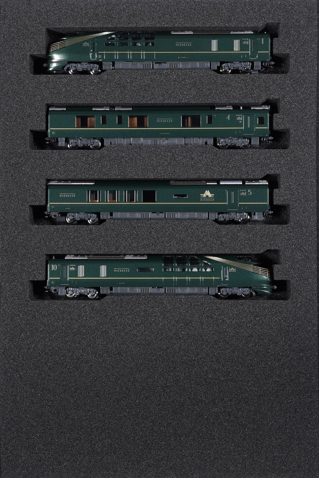 カトー KATO Nゲージ 87系 TWILIGHT EXPRESS 瑞風 4両基本セット 鉄道模型 ディーゼルカー 10-1965