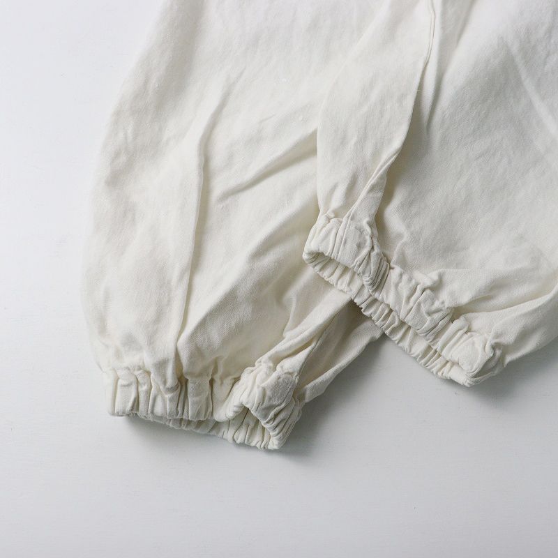 ネストローブ ブラックヘンプフリルイージーパンツ 美品◇nest Robe