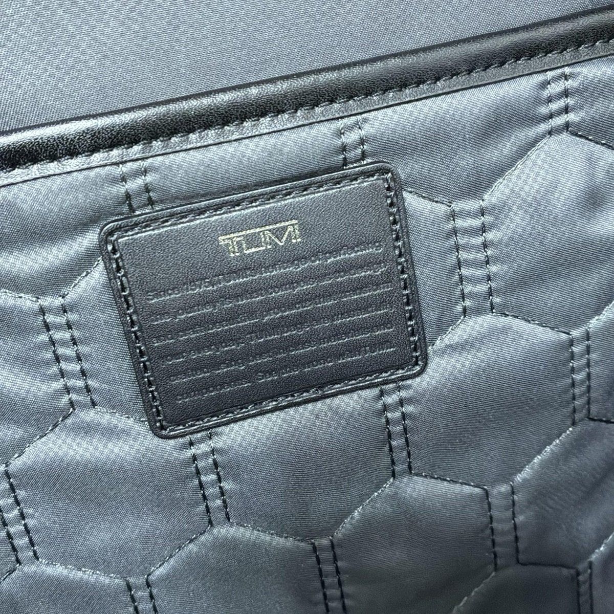 TUMI トゥミ リュックサック ハリソン 6602018D 黒 レザー DECORATOM_COM_BR