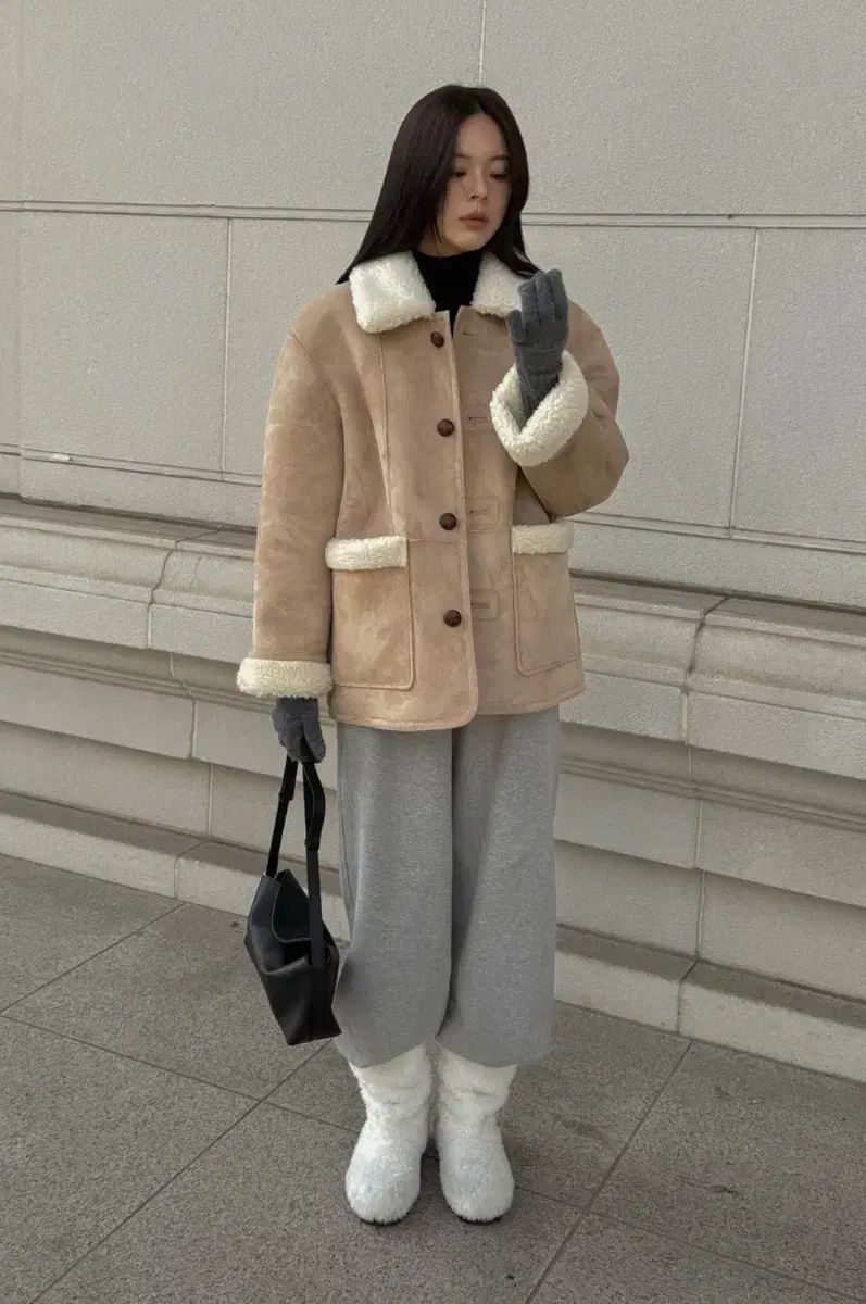 TILL I DIE ムートン ベージュ