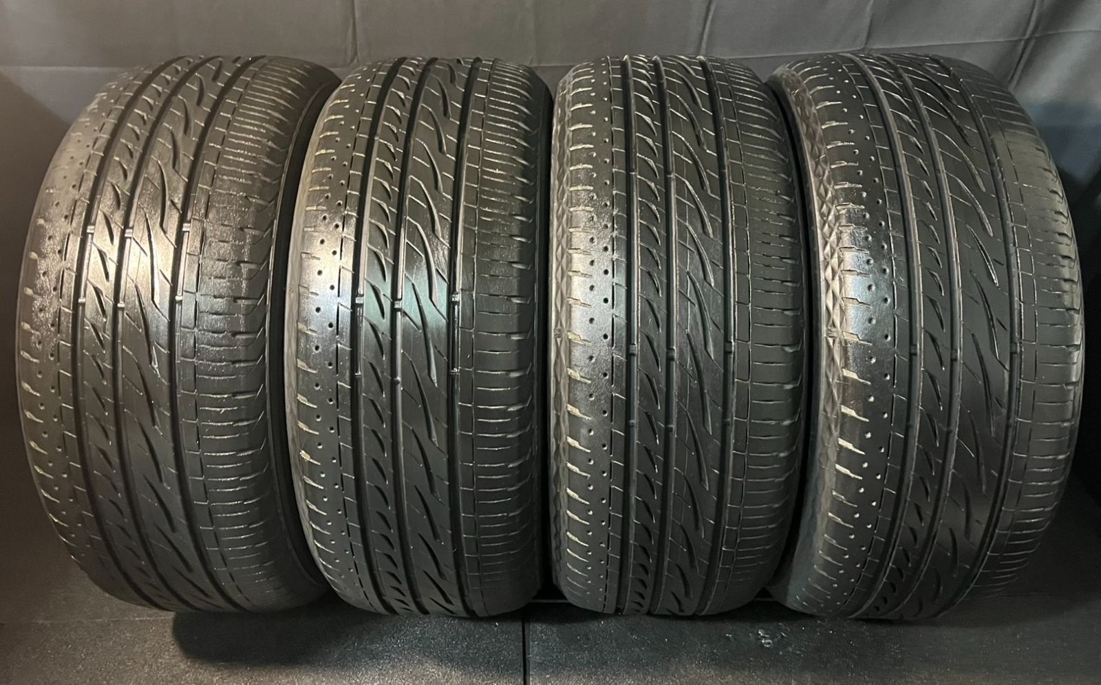 2017年製 約8.4～8.6分山 ブリヂストン BRIDGESTONE レグノ REGNO GRVⅡ 235|50R18 4本 送料無料 h_607