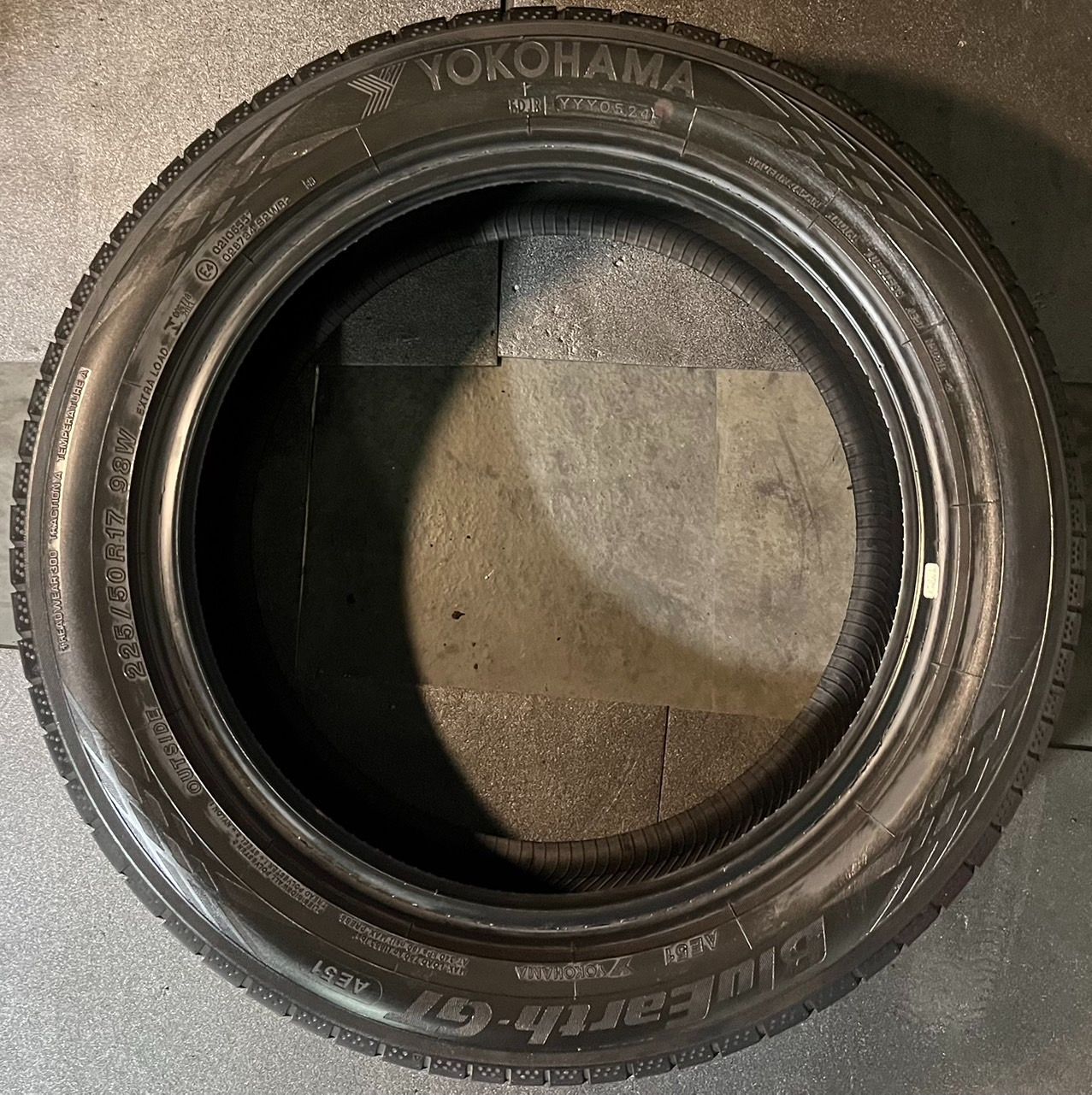 2025|2025年製 約6～8.4分山 ヨコハマ YOKOHAMA ブルーアース BluEarth-GT AE51 225|50R17 4本 送料無料 h_609 FFCRYSTALESIA_COM