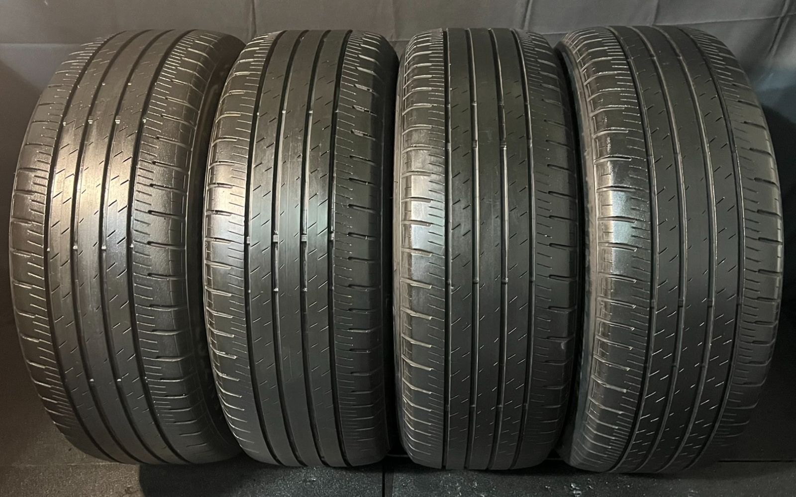2025年製 約6.1～6.6分山 ブリヂストン BRIDGESTONE アレンザ ALENZA H|L33 225|55R18 4本 送料無料 h_613