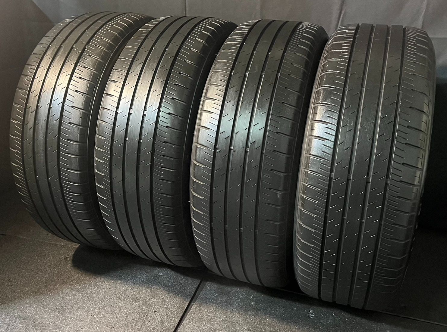 2025年製 約6.1～6.6分山 ブリヂストン BRIDGESTONE アレンザ ALENZA H|L33 225|55R18 4本 送料無料 h_613