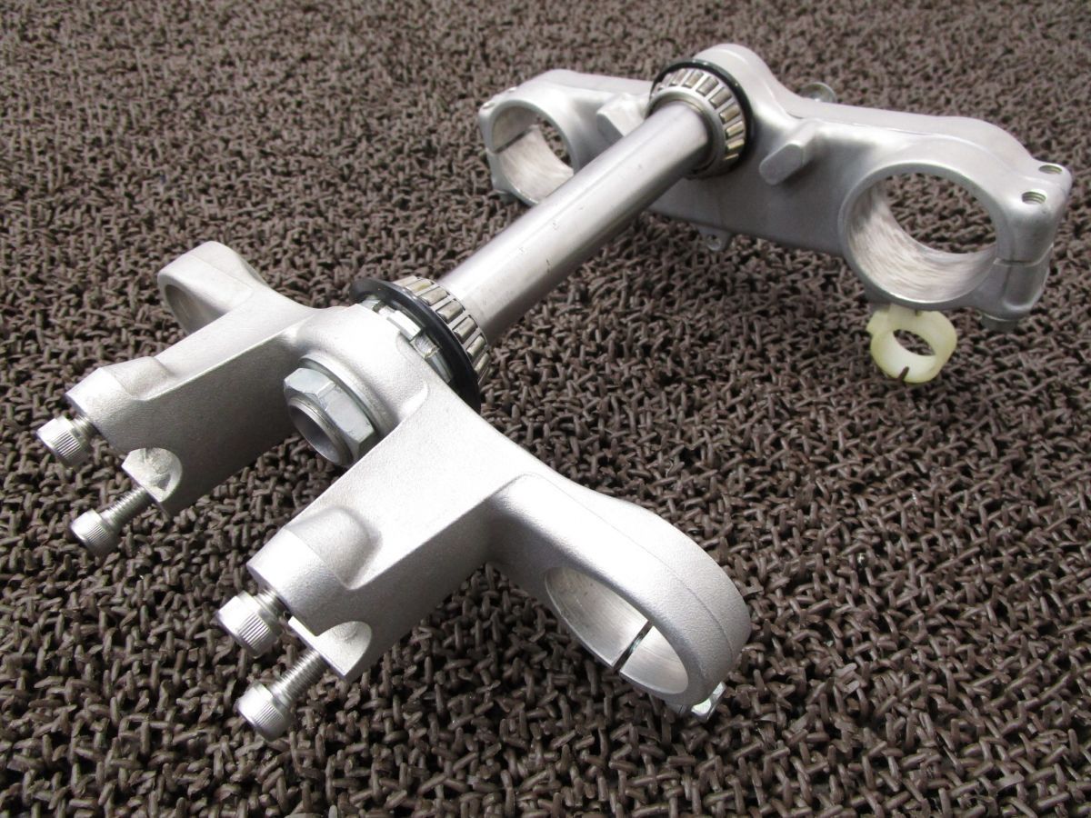 CRF150R2 倒立 トップブリッジ ステム A7351 KE03 ホンダ KE03E キャブ車 動画有