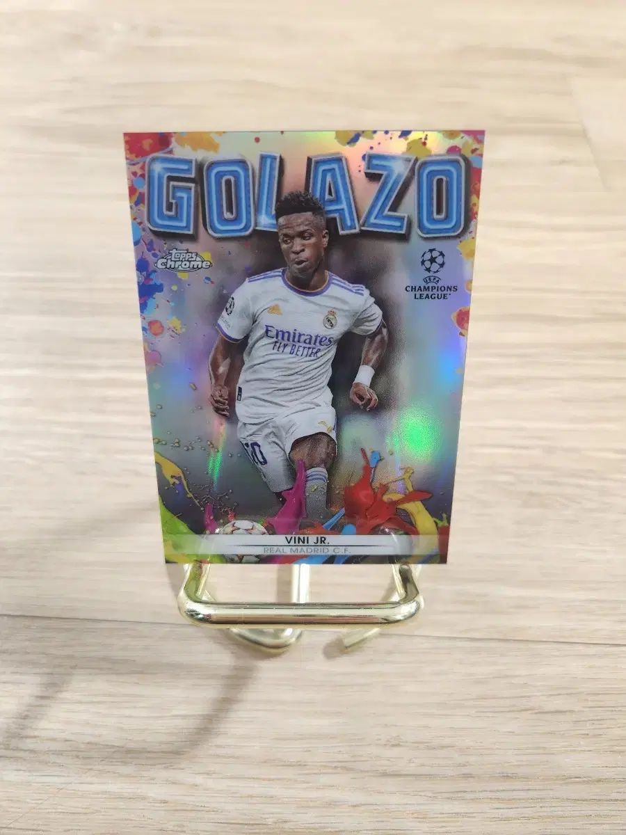 22 トップス クロム レアルマドリード ビーニシウス ゴーラジョー