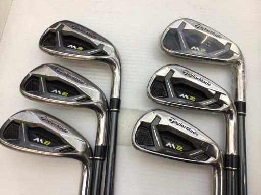 テーラーメイド M2 DR、U4、5I〜PW 中古】 テーラーメイド M2(2017) 6S