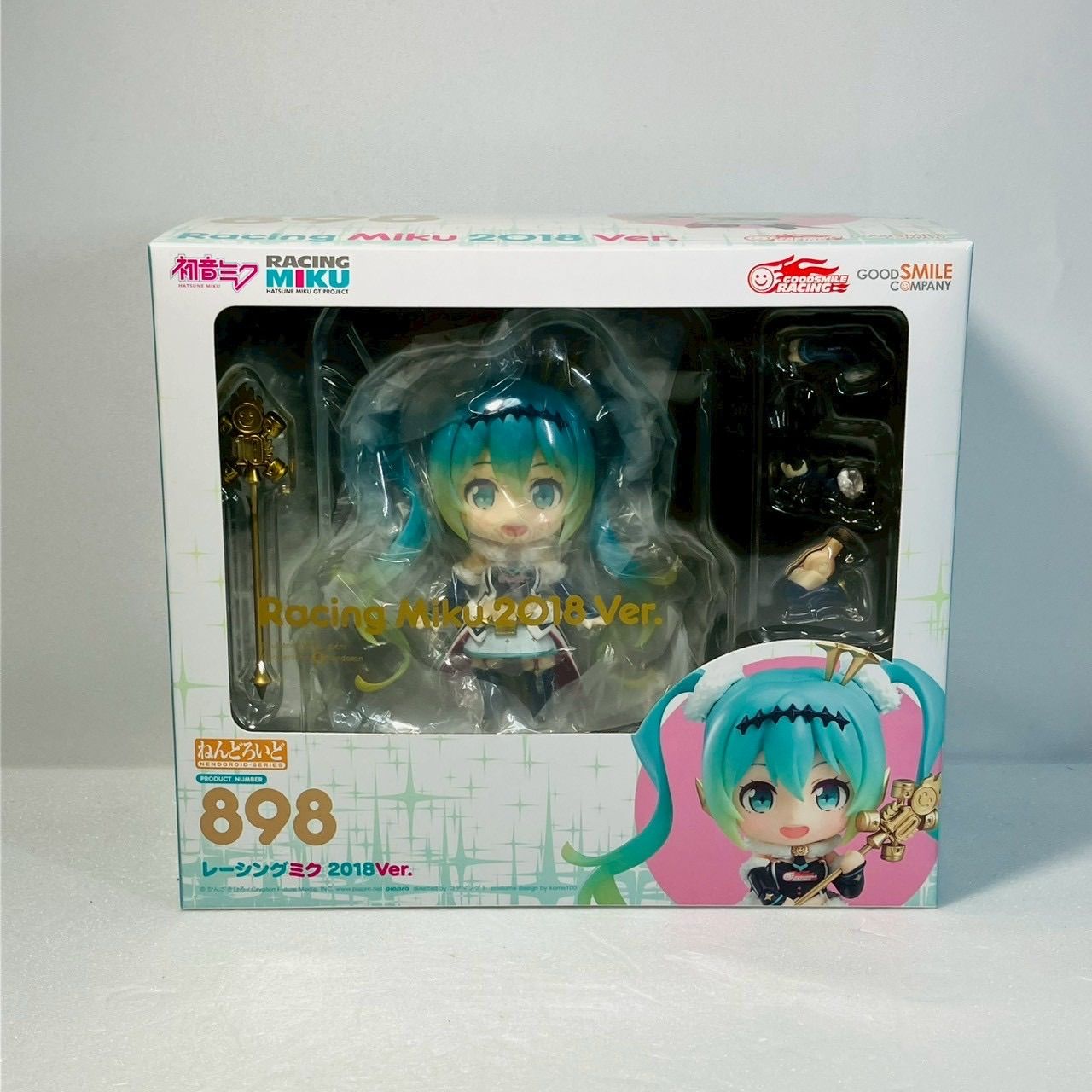 湘-9 未開封品 ねんどろいど レーシングミク 2018ver. レーシングミク グッドスマイルレーシング フィギュア ボカロ 初音ミク