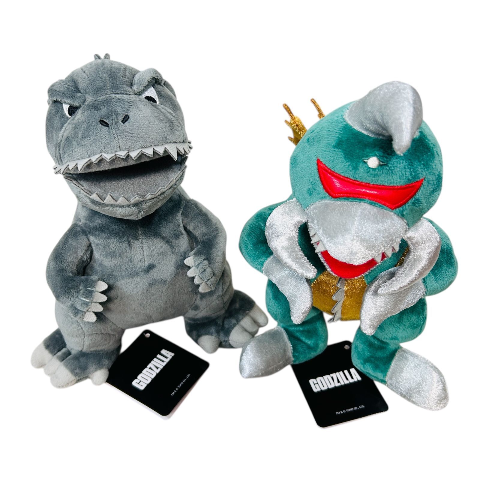 未使用品】東宝 TOHO ゴジラ(1954) ＆ ガイガン ぬいぐるみ 2個セット