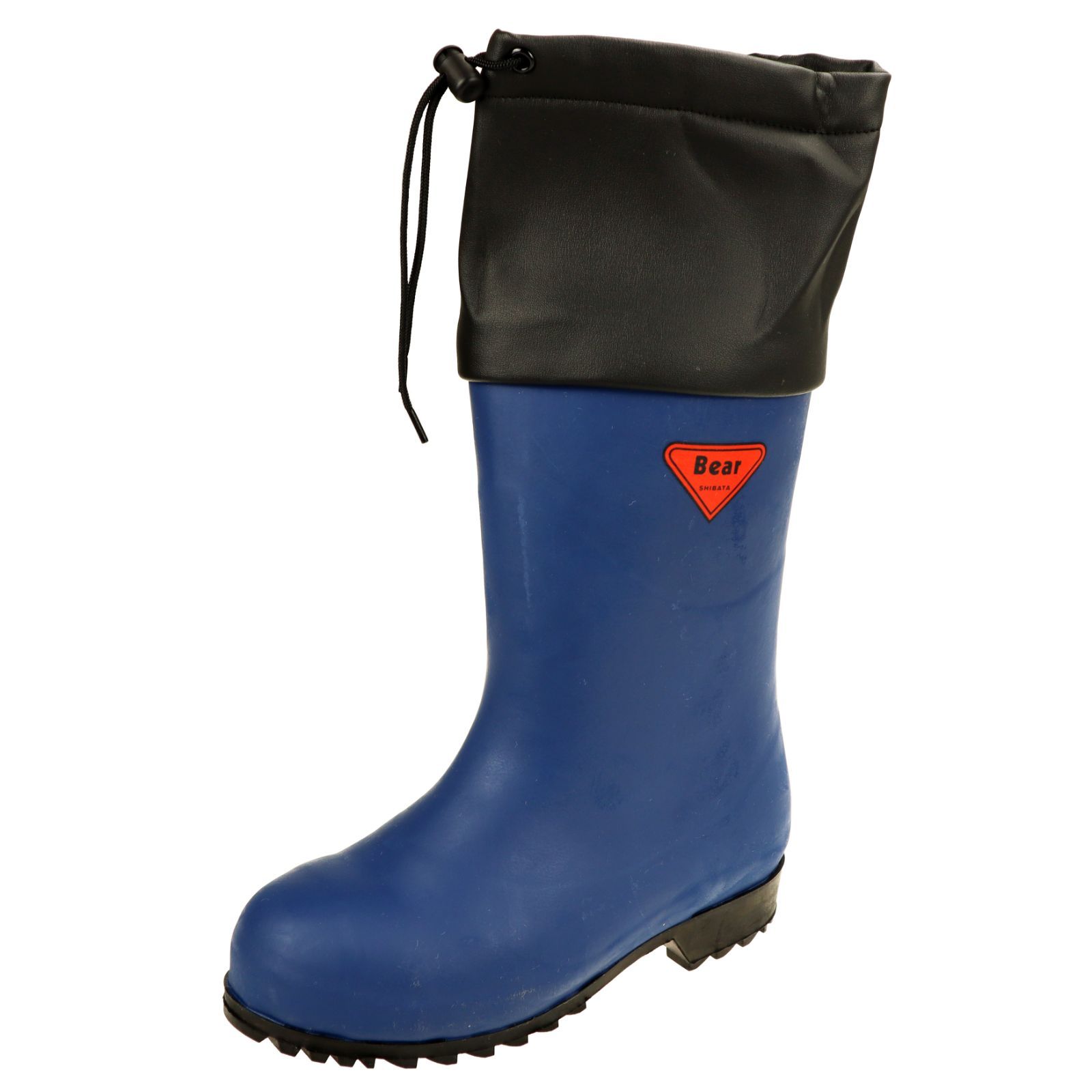 2025ＮＥＷモデル 25.0～28.0 SIBATA AC 052 カバー付き セーフティベアー 1001 ネイビー メンズ 防寒長靴 倉庫 寒冷地 運輸現場 カバー付き安全長靴 白熊