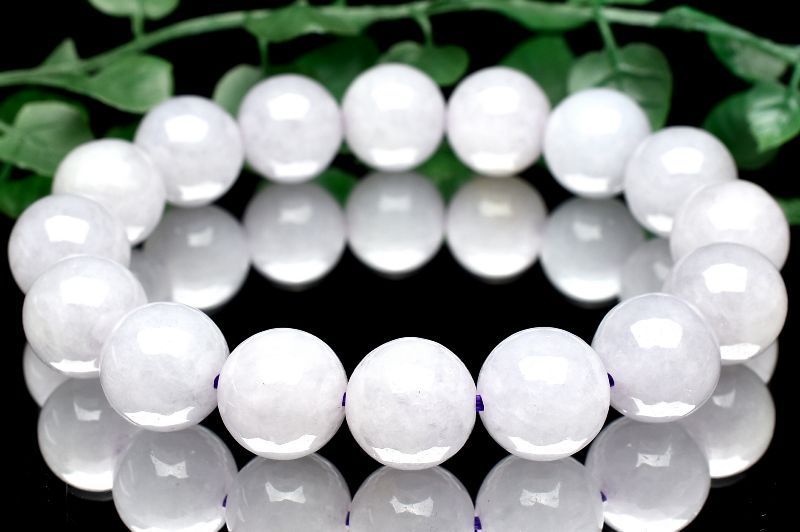 １点物 AAA カラー ミャンマー産 ビルマ翡翠 12.5mm ブレスレット パワーストーン 天然石 _U7808
