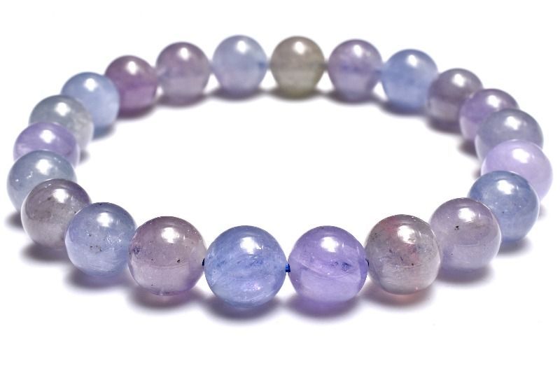 １点物 高品質 マルチ タンザナイト 9mm ブレスレット パワーストーン 天然石 _MC367 NEXPOTALLINN_EU