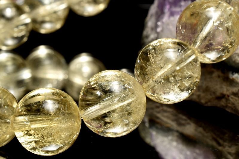 １点物 激 黄金レムリアン ゴールデンレムリアンシードクリスタル 11mm ブレスレット パワーストーン 天然石 _MC350