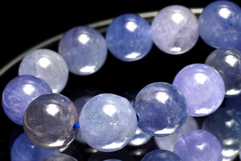 １点物 高品質 マルチ タンザナイト 9mm ブレスレット パワーストーン 天然石 _MC374 NEXPOTALLINN_EU