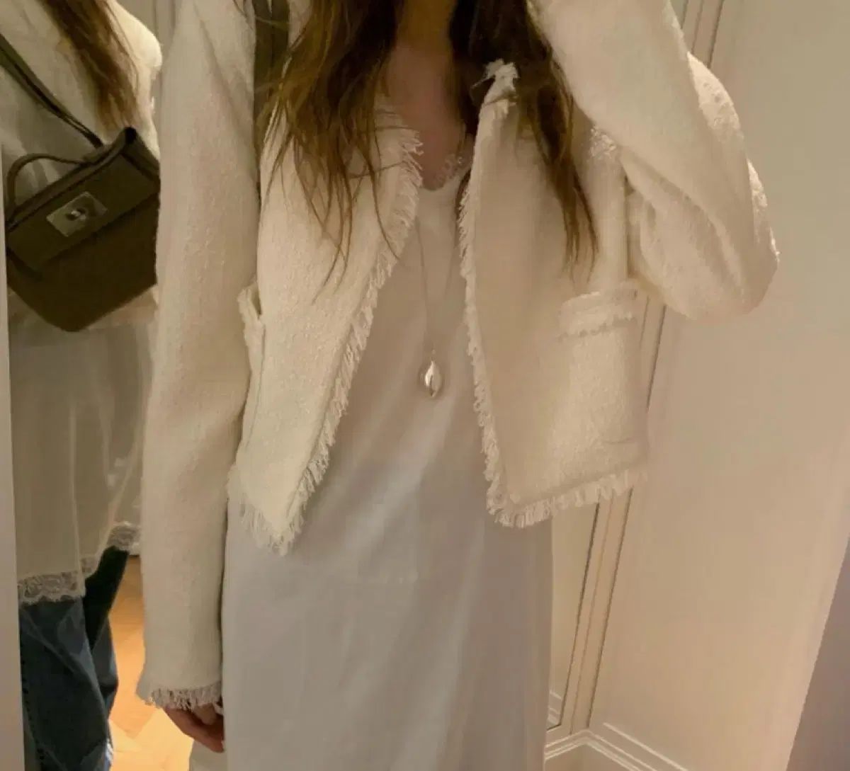 ポスター リーピン ウールフリンジジャケット