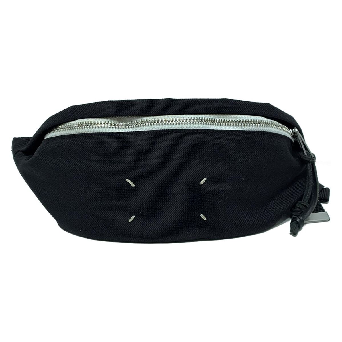 Maison Margiela メゾンマルジェラ ウエストポーチ バムバッグ 黒×白