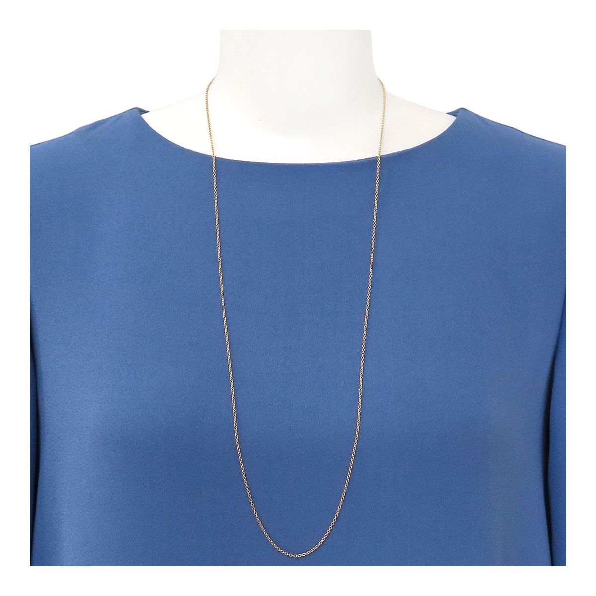 ティファニー チェーン ネックレス Au750 K18PG レディース TIFFANY-Co. ジュエリー