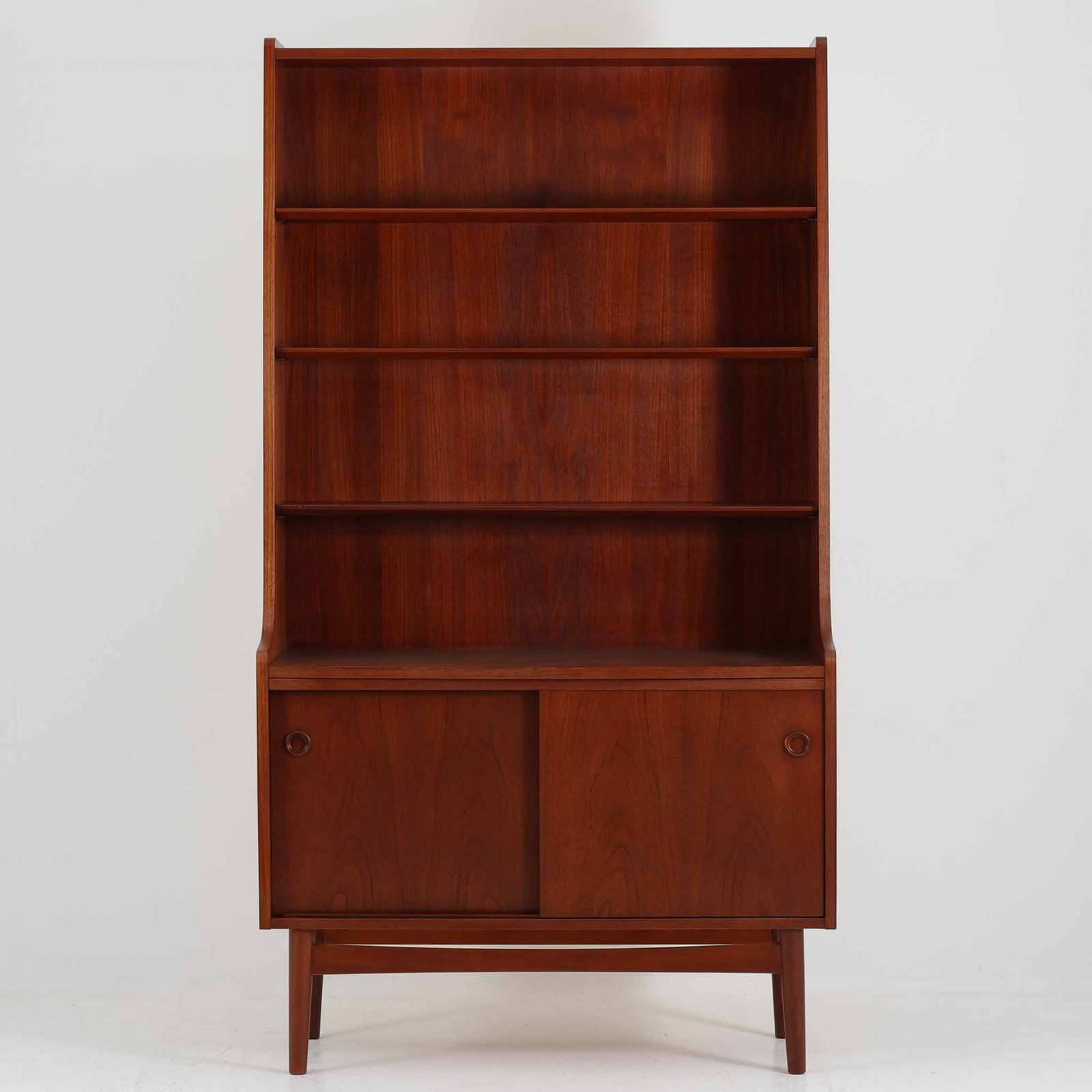 Johannes Sorth ディスプレイシェルフ チーク 幅100cm Nexo Mobelfabrik ヨハネス ソース|DK18703