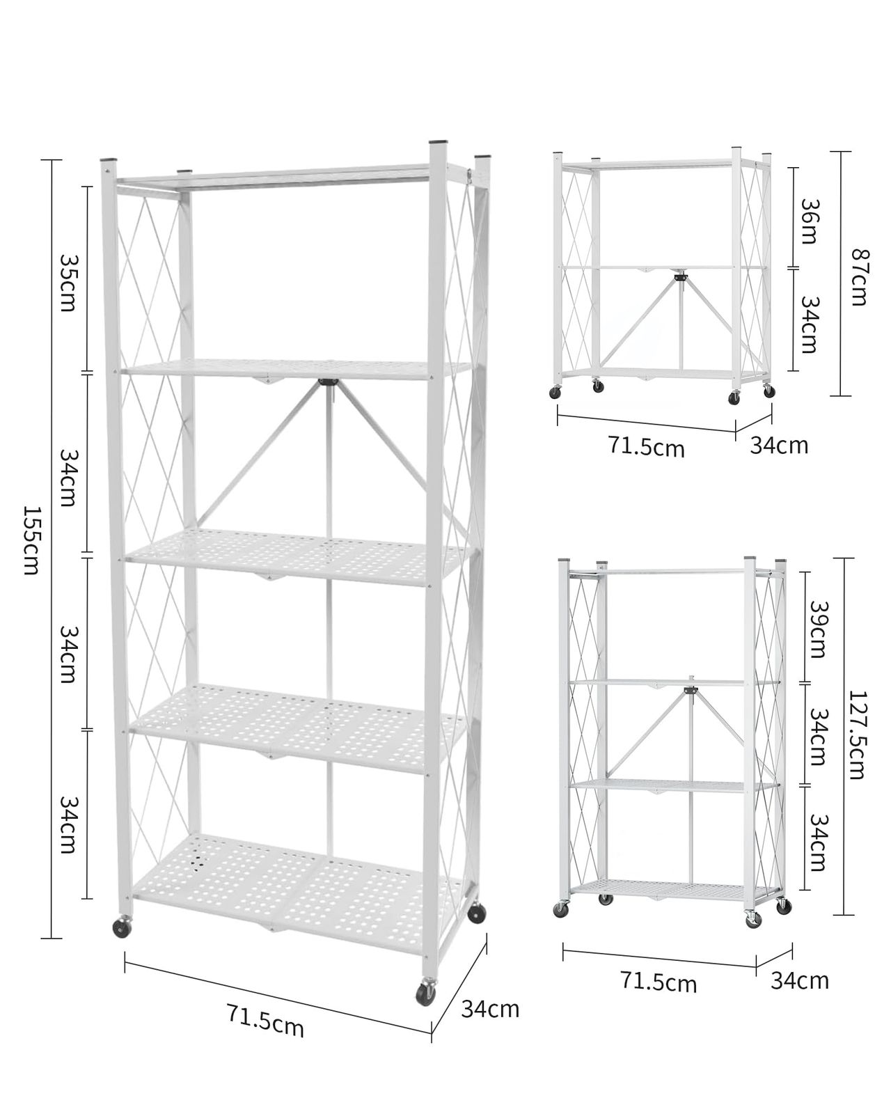 折りたたみ棚 F