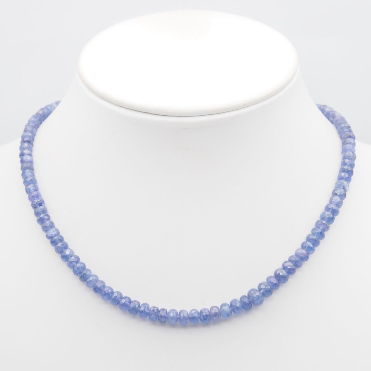 H261 タンザナイト アイオライト ネックレス デザイン シルバー