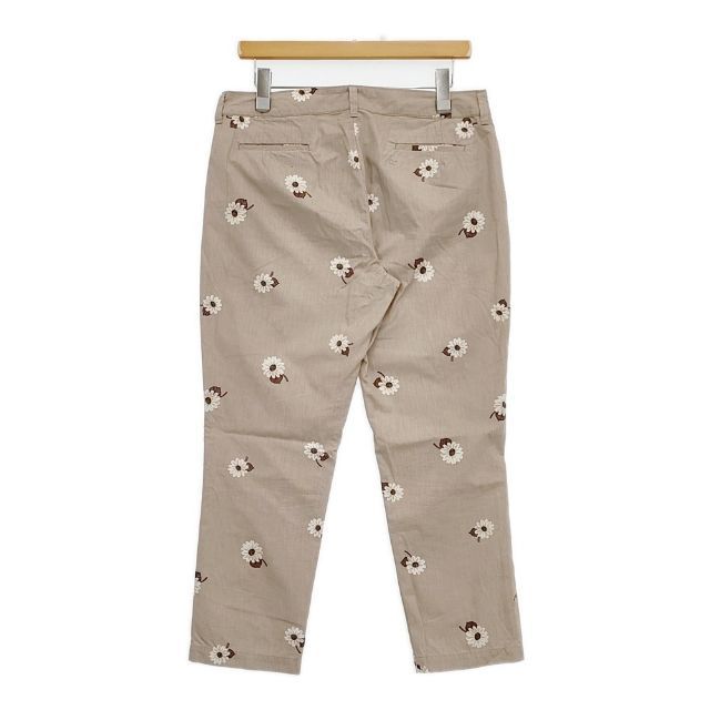 45R 45rpm デイジープリントパンツ 定価26400円 花柄 パンツ ベージュ レディース フォーティーファイブアールピーエム 5-1016G∞