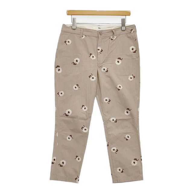 45R|45rpm デイジープリントパンツ 定価26400円 花柄 パンツ ベージュ レディース フォーティーファイブアールピーエム 5-1016G∞