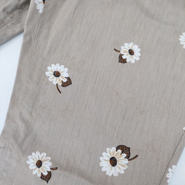 45R 45rpm デイジープリントパンツ 定価26400円 花柄 パンツ ベージュ レディース フォーティーファイブアールピーエム 5-1016G∞ DECORATOM_COM_BR